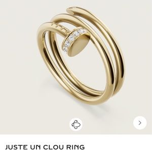 CARTIER RING JUSTE UN CLOU RING